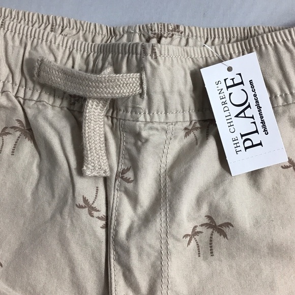The Children's Place 100% Cotton, Cream and Tan Kids Matching Set - Picture 4 of 13